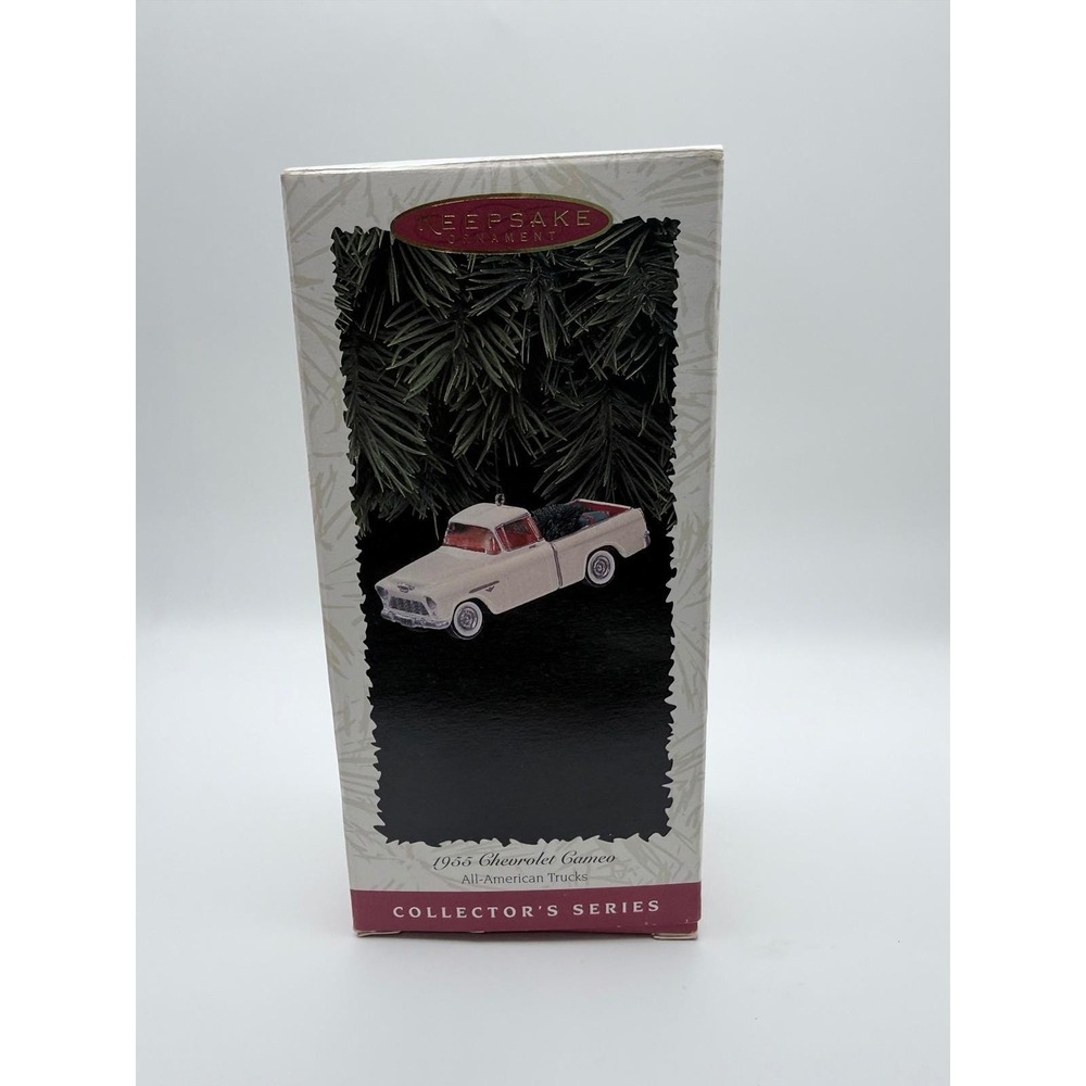 Hallmark 1955 Chevrolet Cameo All American Trucks Collector Series Ornament 1996